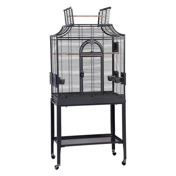 A&E Cage MA2818FL HQ Platinum 28 x 18 in. Elegant Style Flight Cage with Opening Top