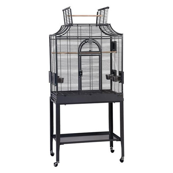 A&E Cage MA2818FL HQ Platinum 28 x 18 in. Elegant Style Flight Cage with Opening Top