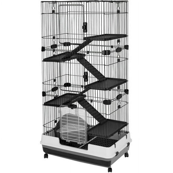 A&E Cage 39 x 26 x 60 in. Nibbles Deluxe 6 Level Small Animal Cage