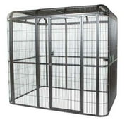 A&E Cage 62"x62" Walk In Aviary-Material:Metal