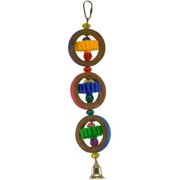 A&E Cage 644026 USA Gears Rings Bird Toy - Medium