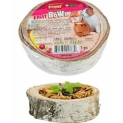 A&E Cage 644147 Vitapol Small Animal Wood Treat Fruit Bowl - Small