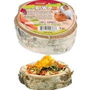 A&E Cage 644148 Vitapol Small Animal Wood Treat Vegtable Bowl - Small