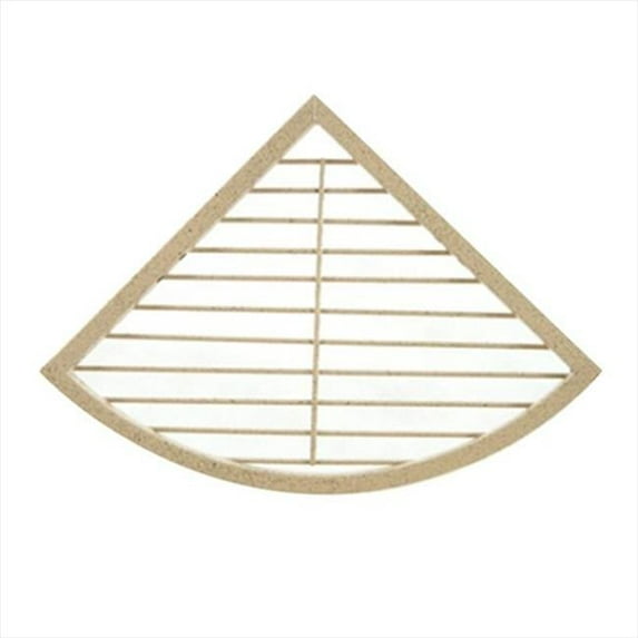 A&E Cage AE-CB-L Black Large Corner Rest Shelf