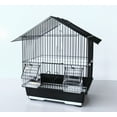 thumbnail image 1 of A&E Cage Compact and Stylish House Style Small Bird Cage - Black, 1 of 4