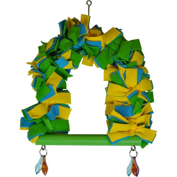 Large Hanging Fleece Swing