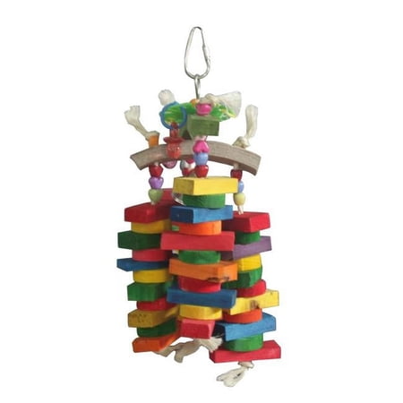 A&E Cage HB01437 4 x 10 in. Rainbow Forager Bird Toy