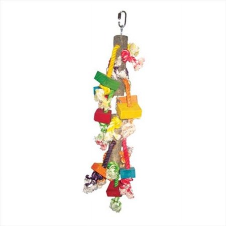 Real Wood with Hanging Blocks on Rope HB109