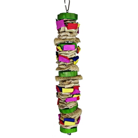 Java Wood Color Splash Bird Toy
