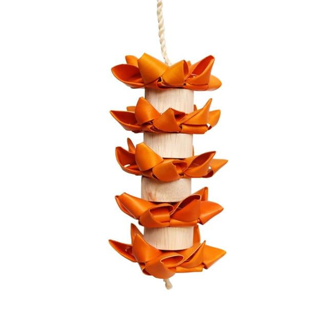 A&E Cage 103139 Happy Beaks Hot Flames Bird Toy, Small