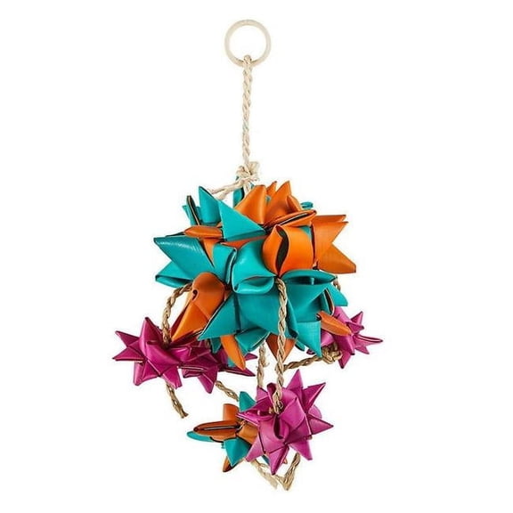 A&E Cage 103126 Happy Beaks Starburst Bird Toy, Medium
