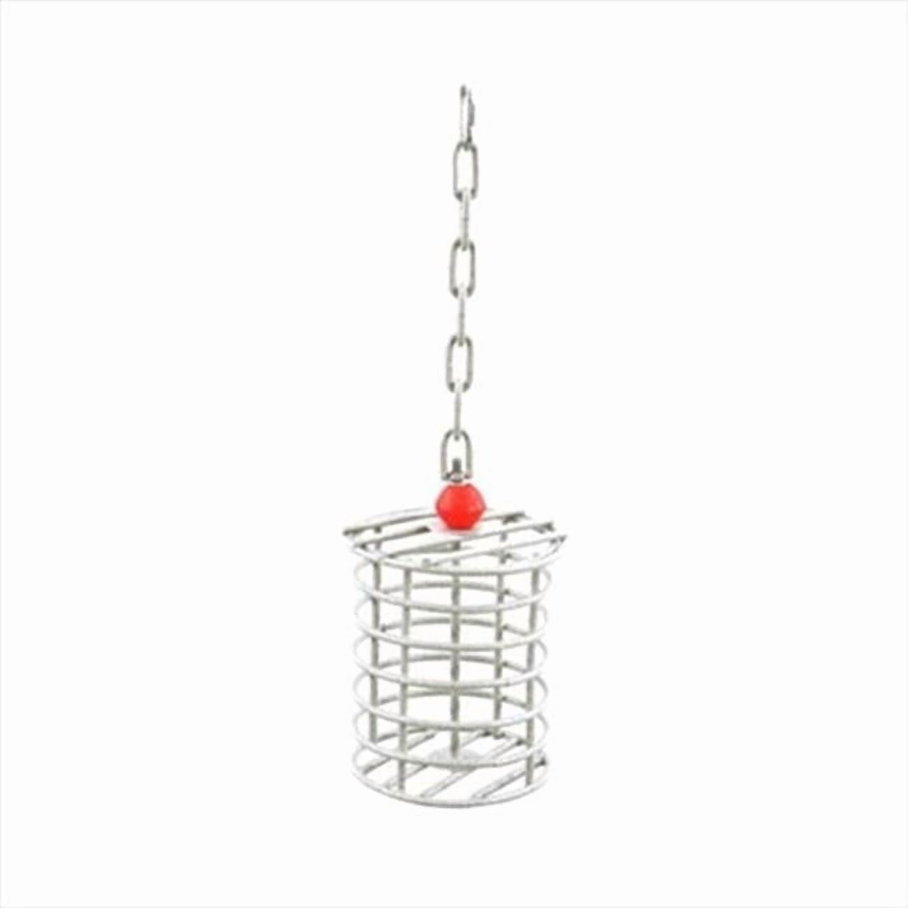 A&E Cage  Small Round Bird Toy Feeder - Black - Small