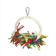 Happy Beaks Rope Swing Preening Bird Toy