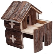 A E Cages Nibbles Log Cabin Small Animal Deluxe
