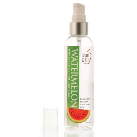 Adam & Eve Flavored Lubes Scented Water Based Sexual Lubricant Watermelon Flavored 4 oz