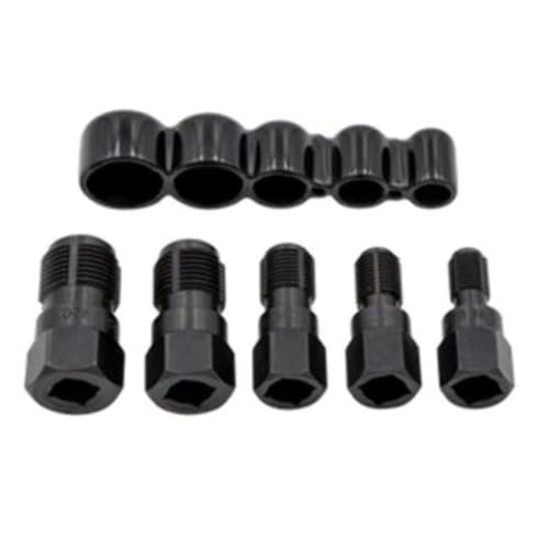 A & E HAND TOOLS - 5 Pc Spark Plug Thread Chaser Tap Set (1030)