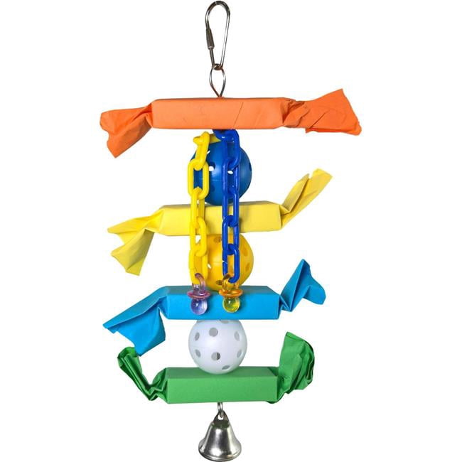 A&E HB01554 Happy Beaks Chewy Chomp Bird Toy