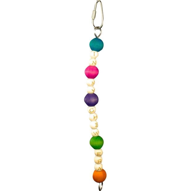 A&E HB01569 Happy Beaks Chew-A-Charm Bird Toy