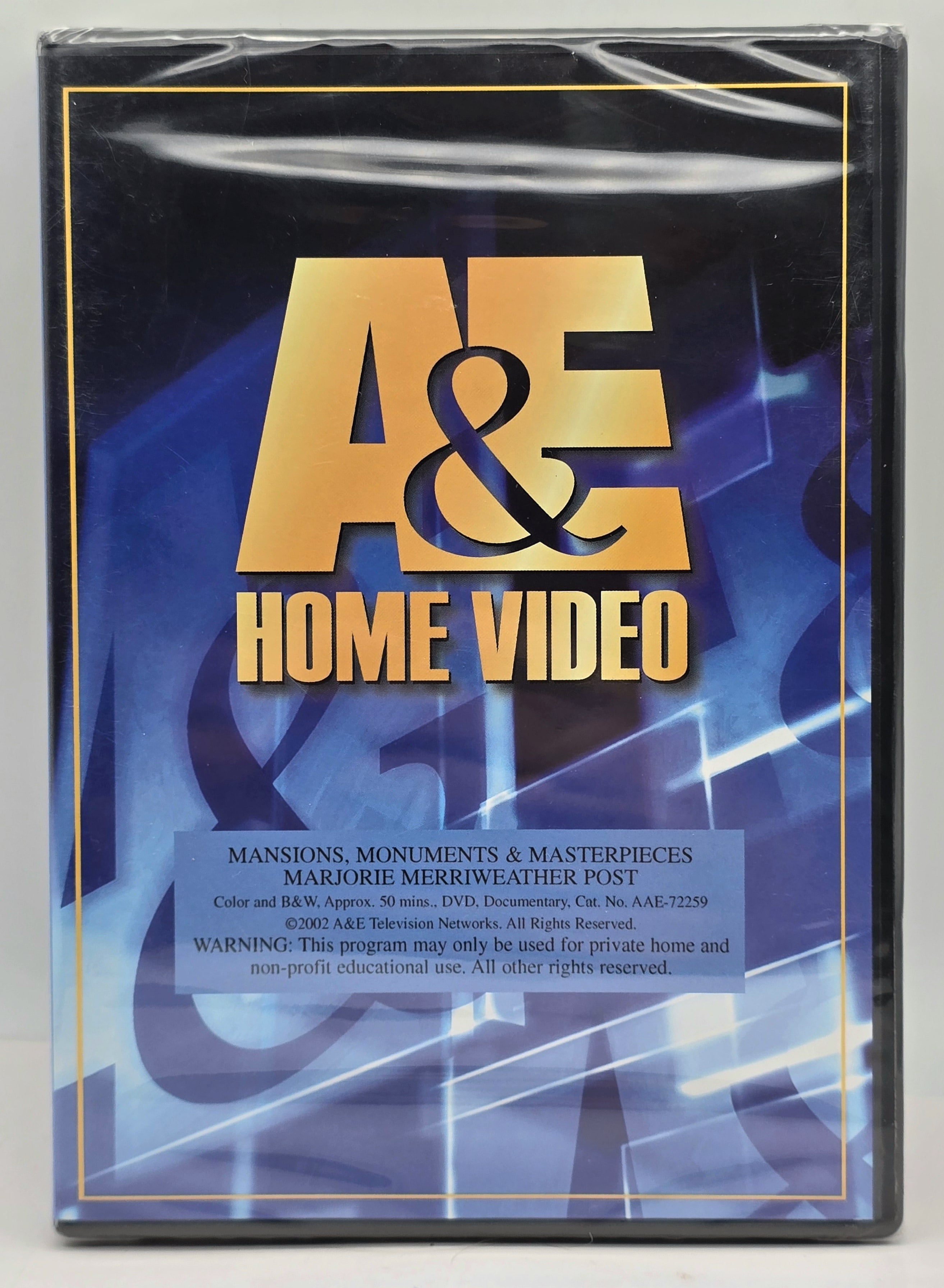 A&E Home Video DVD Mansions, Monuments & Masterpieces: Marjorie ...