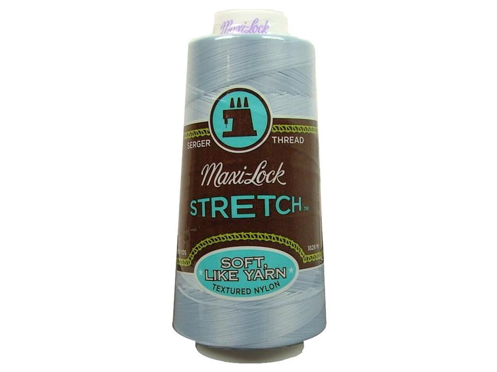 A&E Maxi Lock Stretch Thread 2000yd Blue Mist - Walmart.com