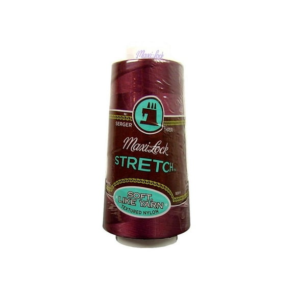 A&E Maxi Lock Stretch Thread 2000yd Red Currant