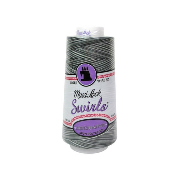 A&E Maxi Lock Swirls Thread 3000yd Espresso Silk