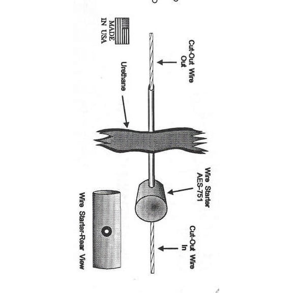 A E S INDUSTRIES AD751 W/S WIRE STARTERS