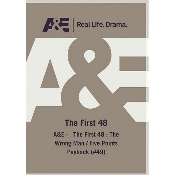 A&E - The First 48: The Wrong Man / Five Points Payback (#49) (DVD), A&E, Documentary