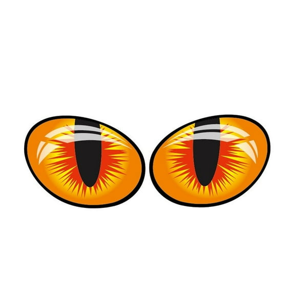 A Eye Design Decal With Strong Adhesive For Car Motorcycle And Wall Decor
