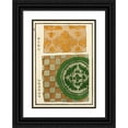 thumbnail image 1 of A. F. Stoddard & Company 11x14 Black Ornate Wood Framed Double Matted Museum Art Print Titled: Chinese Prints Pl.50 (1871-1894), 1 of 5