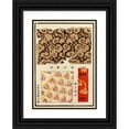 thumbnail image 1 of A. F. Stoddard & Company 18x24 Black Ornate Framed Double Matted Museum Art Print Titled: Chinese Prints Pl.115 (1871-1894), 1 of 5