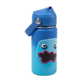 thumbnail image 1 of A FOR ADLEY Rainbow Ghost Water Bottles With Flip Top Straw and Lid. 12oz Insulated Stainless Steel Water Bottle With Matching Lid (Blue), 1 of 5