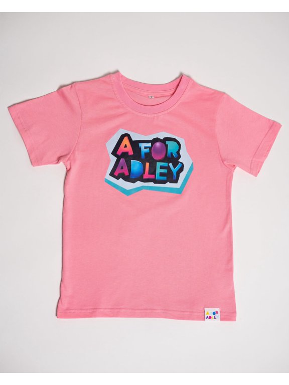 Winter Rainbow Craft Logo Tee from Adley's Winter Workshop (US, Numeric, 4, Regular, Pink)