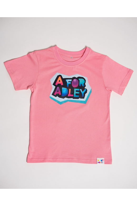 Winter Rainbow Craft Logo Tee from Adley's Winter Workshop (US, Numeric, 8, Regular, Pink)