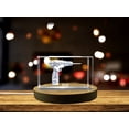thumbnail image 1 of A Faceted Crystal Drill - Honoring Progress Through Persistence, 1 of 7