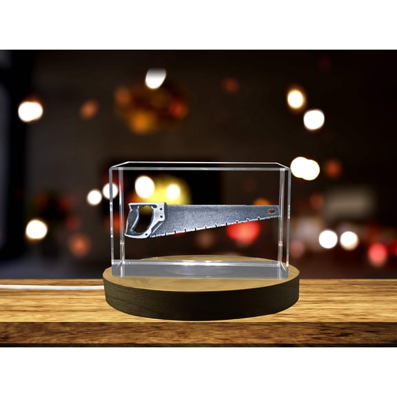 A Faceted Crystal Hacksaw Blade - Celebrating Craftsmanship Through Adaptability