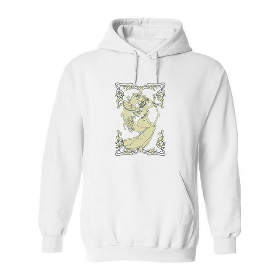 A Fairy Woman And The Moon Hoodie Women -Image by Shutterstock, Female 4X-Large