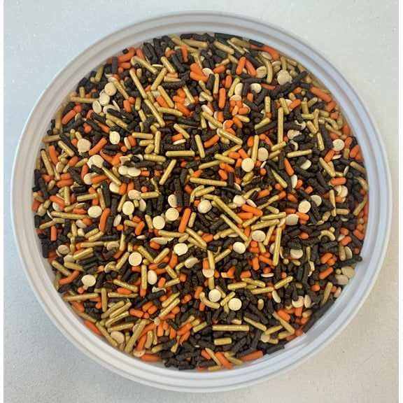 A Fall Affair Confetti Sprinkles, Cake, Cookie, Donut, Cakepop Toppings, 6 oz.
