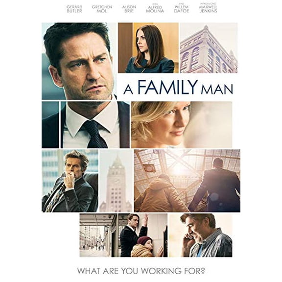 A Family Man (DVD) Alison Brie Gerard Butler Willem Dafoe
