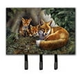 thumbnail image 1 of A Family of Foxes at Home Leash or Key Holder, 1 of 1