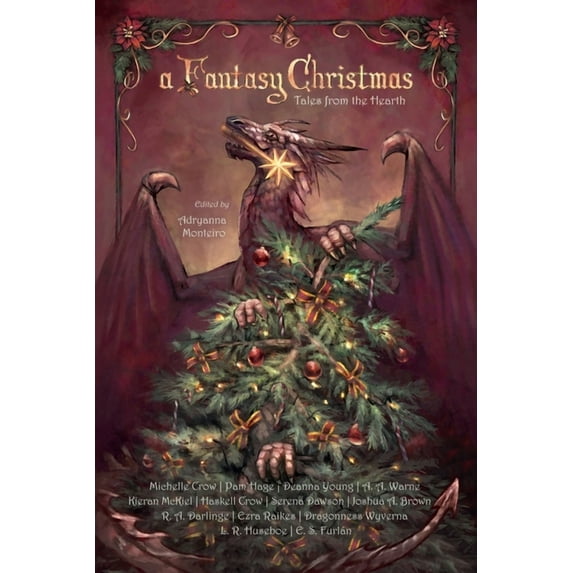 A Fantasy Christmas (Paperback)(Large Print)