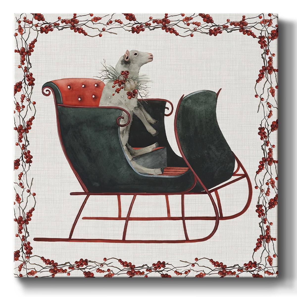 A Farmer's Christmas Collection A- Gallery Wrapped Canvas