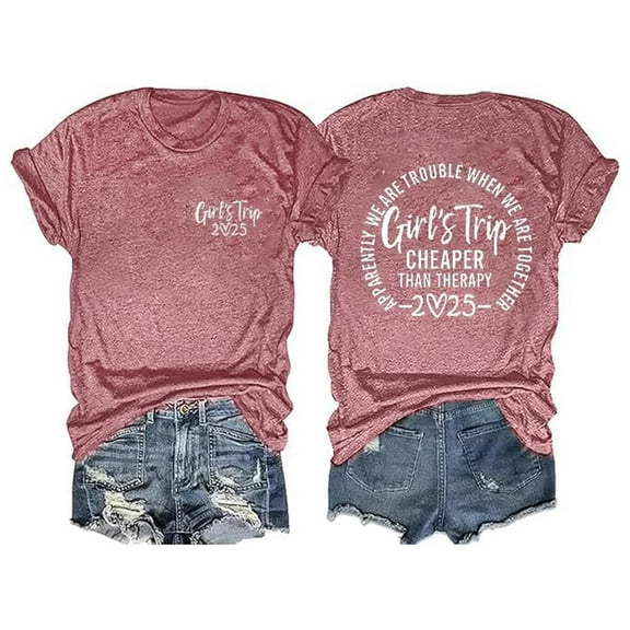 A Fashionable And Casual V Neck Printed Short Sleeved T Shirt For Ladies Women's Soft Cotton Tee - Basic Everyday T-Shirt