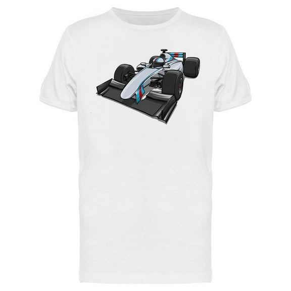 A Fast Racing Car T-Shirt Men -Image by Shutterstock, Male Medium