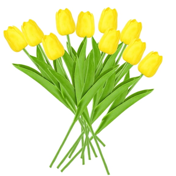 A Faux Tulips Artificial Flowers 7 Colors For Home Wedding Floral Arrangement Decor Supplies