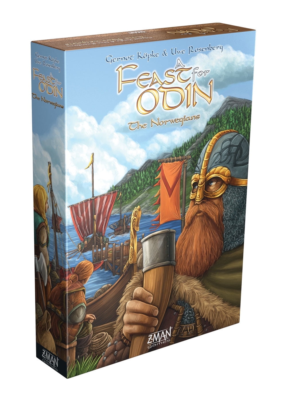 A Feast for Odin Strategy Board Game: The Norwegians Expansion for Ages 14+, from Asmodee