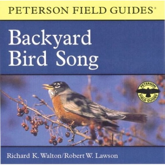 Pre-Owned A Field Guide to Backyard Bird Song: Eastern and Central North America (Peterson Field Guide Audio Series) Paperback