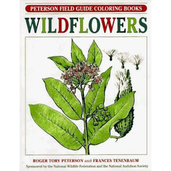 Pre-Owned A Field Guide to Wildflowers Coloring Book (Paperback) 0395325226 9780395325223