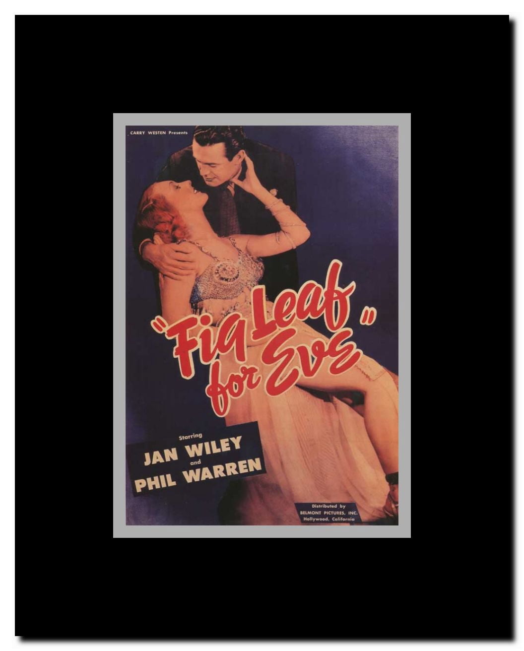 A Fig Leaf for Eve Framed Movie Poster