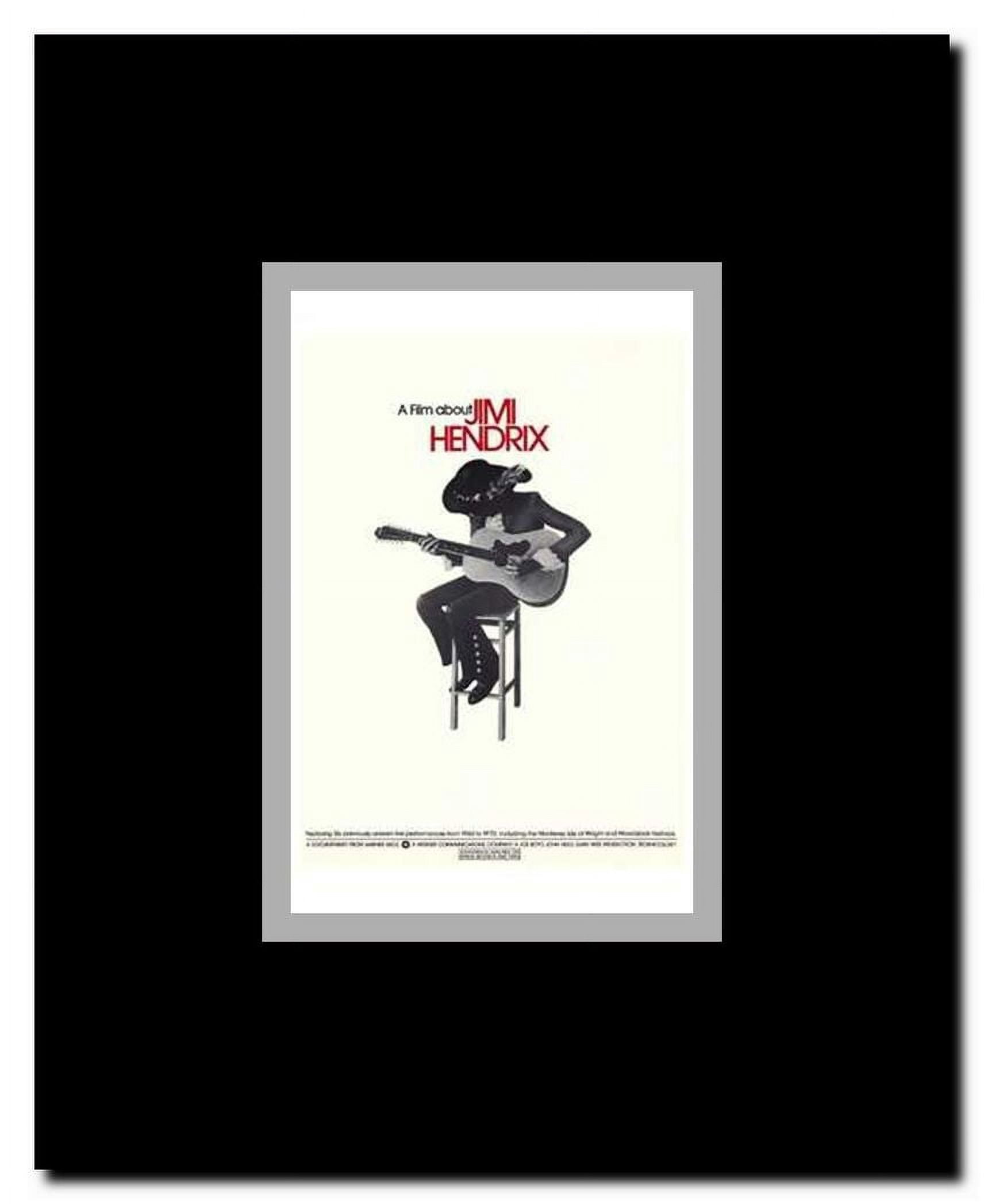 A Film About Jimi Hendrix Framed Movie Poster